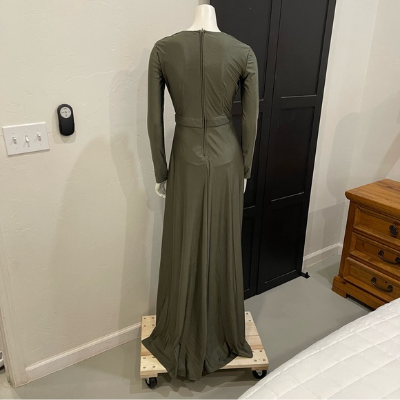 Windsor Deep Green Maxi Dress - Picture 6 of 8